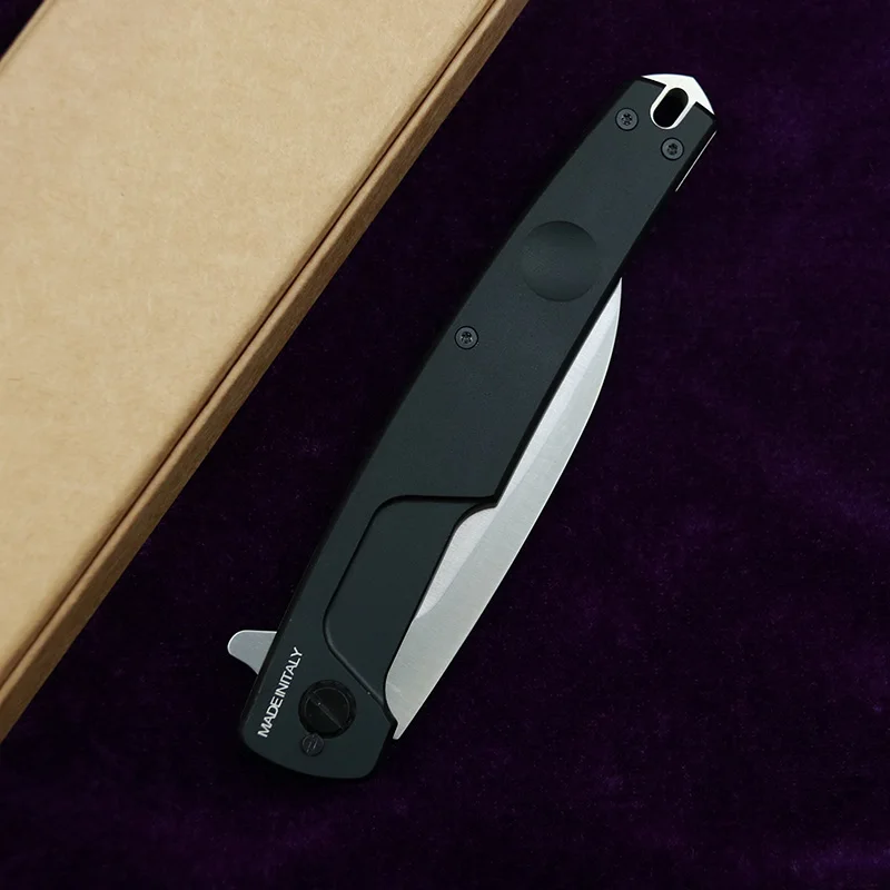 

LEMIFSHE OEM C0022M Aluminum N690 folding blade ball bearing outdoor tactical camp hunting EDC tool