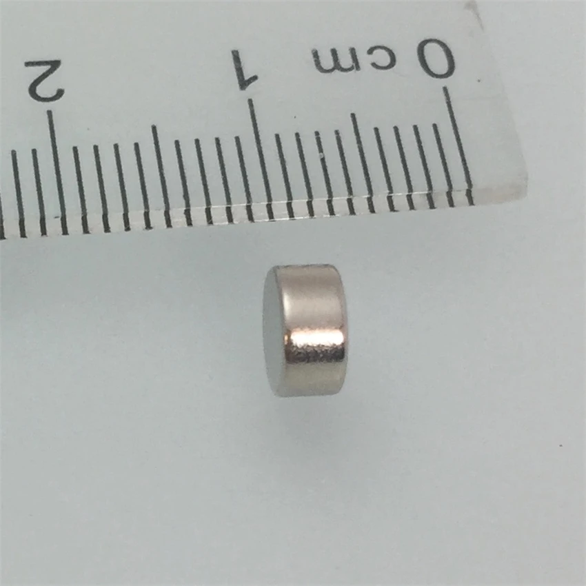 Магнитный круглый неодимовый магнит N35 dia6x3 мм супермощные imanes Перманентная