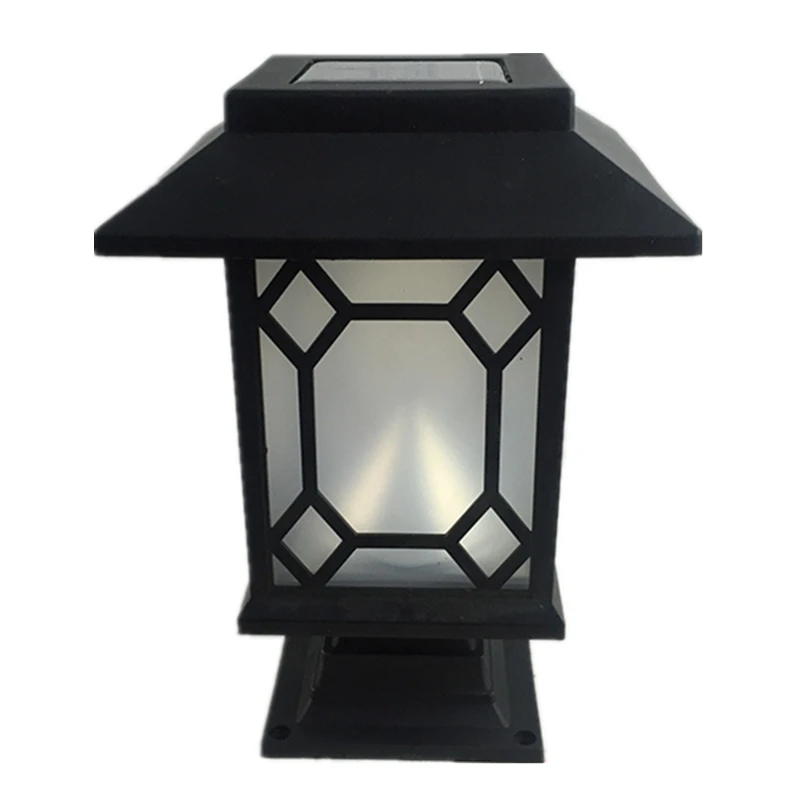 Солнечный светильник забор вилка с заземлением двойного назначения Фонари газон