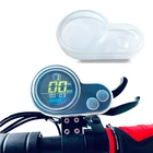 Силиконовый чехол для контроллера на палец, ЖК-дисплей, водонепроницаемый прозрачный защитный колпачок для электрического скутера, приборной панели инструмента