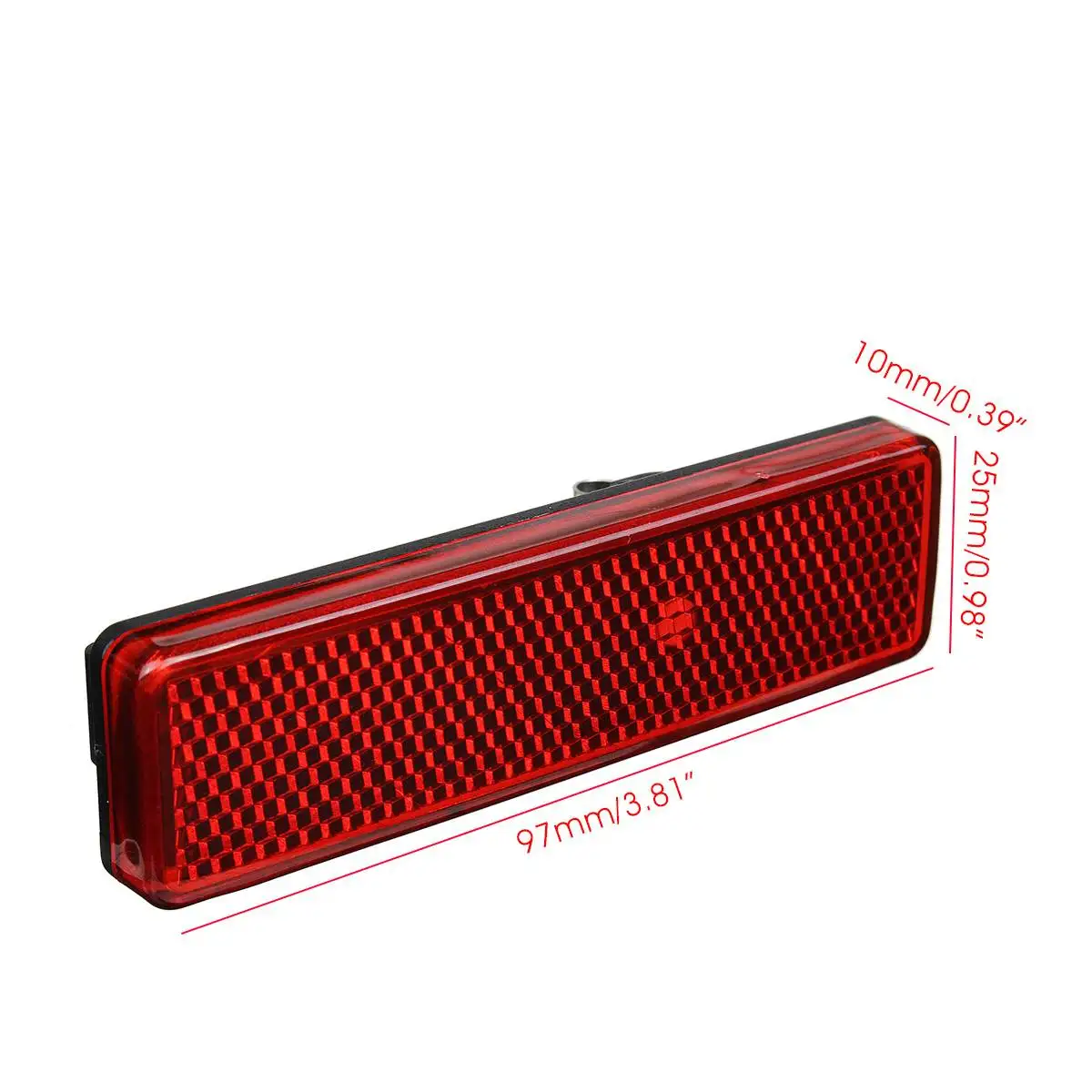 Автомобильный отражатель заднего бампера черные/красные линзы для Vauxhall/Opel Vivaro