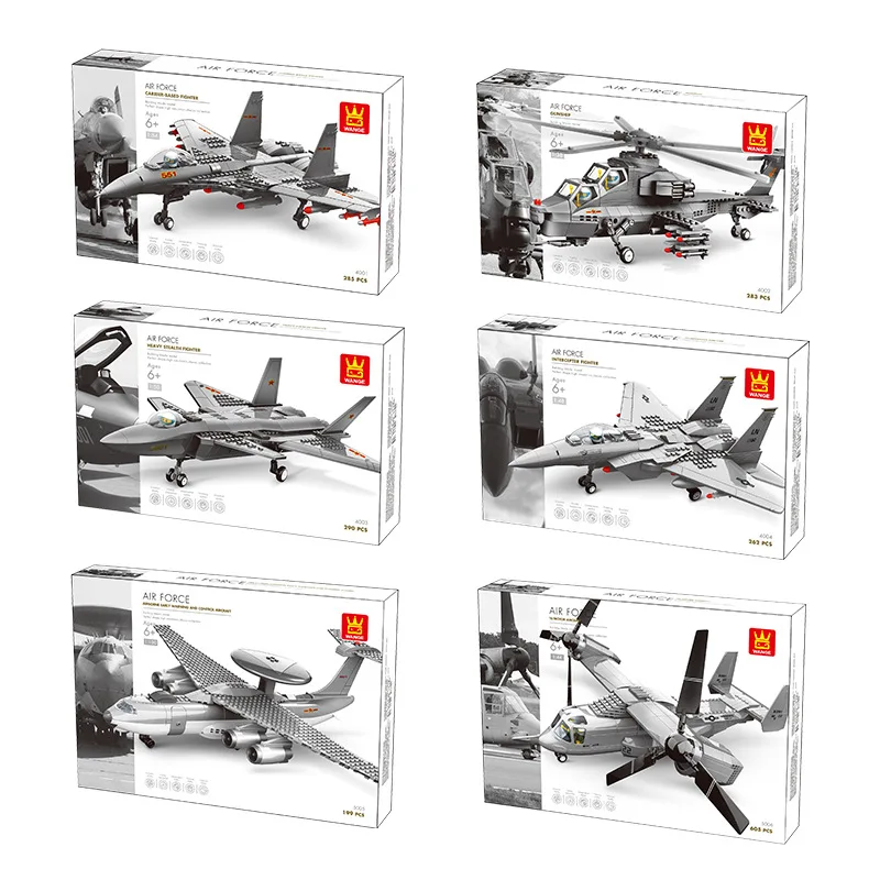 

Military Series Building Block Boy Airplane Model Children's Toys Assembled Tanks Gifts