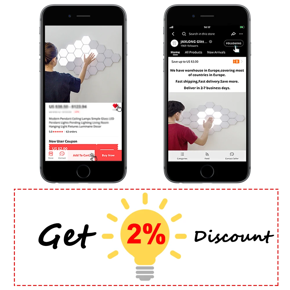 

Modern LED Night Lights Quantum Lamp Helios Touch Lights Modular Sensitive Light Home Decor Bedroom Bedside Magnetic Lighting