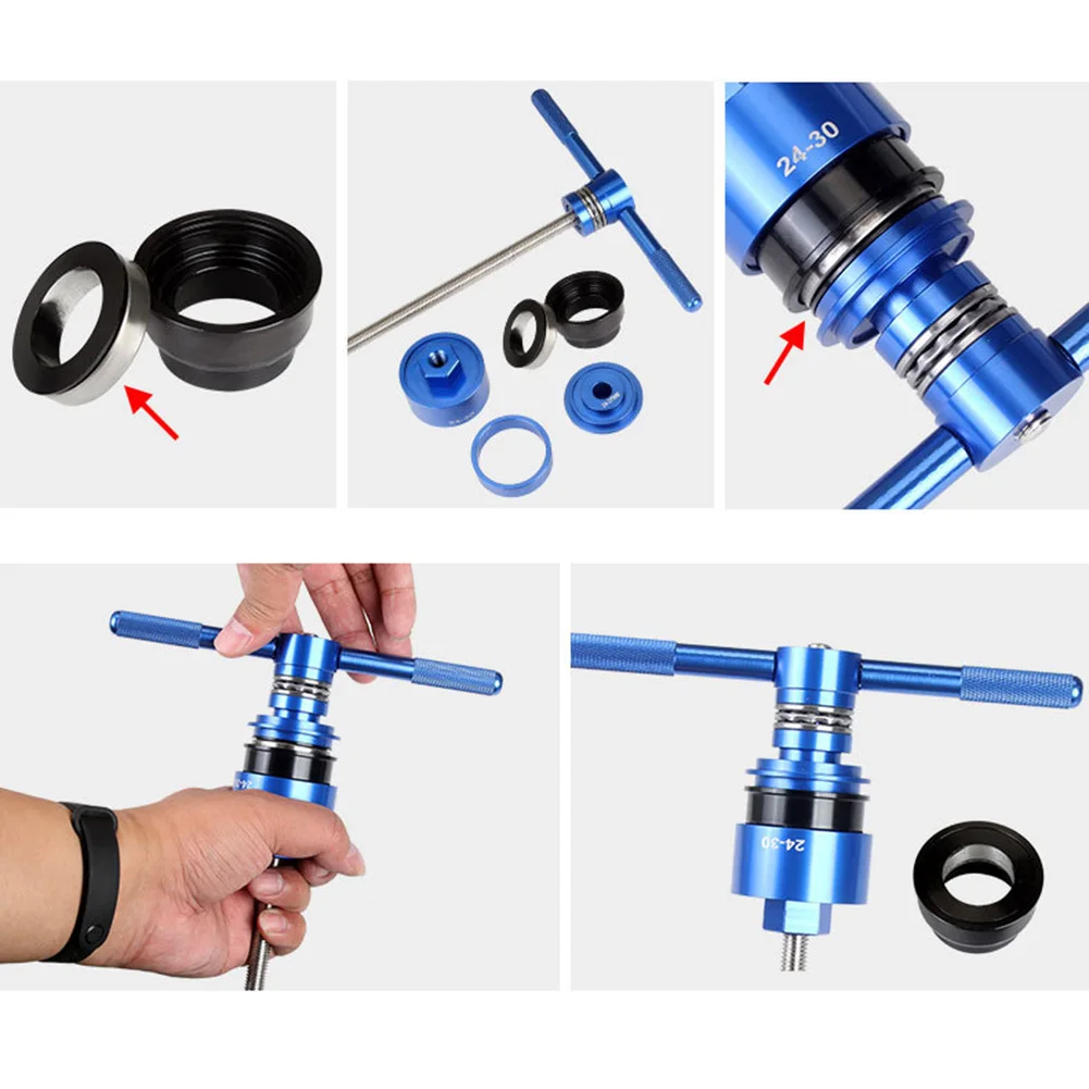 

Bicycle Bottom Bracket Tools Bearing Install Removal Press Extraction Tool Kit For BB86 Bike Repair Tools Accessories 1 Set