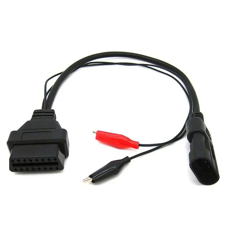 Новинка для Fiat 3 Pin Alfa Lancia на 16 OBDII OBD2 разъем адаптер автомобильный кабель obd fiat