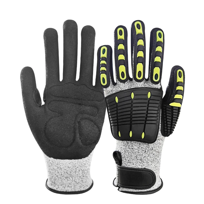 Anti Vibration Anti Impact Shockproof Reducing Work Glove For Drilling Mine-coal Workplace Anti Vibration Power Tool