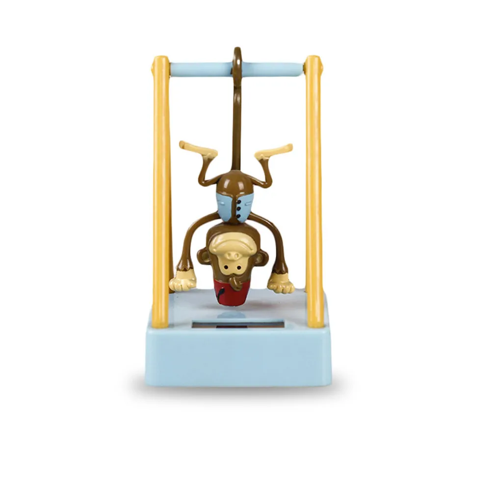 Танцующая обезьяна на солнечной батарее фигурка со встряхивающей головой