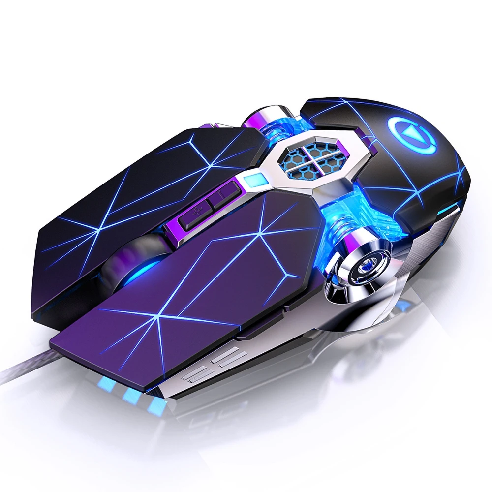 

E-sports Luminous Wired Mouse USB Wired Desktop And Notebook Computer Mute Computer Gaming Mouse For PC Laptop Gamer