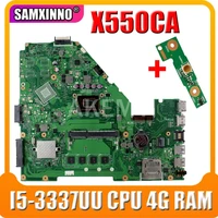 akmey 90nb00u0 r00010 x550cc rev 2 0 motherboard main board w i5 3337u cpu 4g ram for asus x550ca laptops