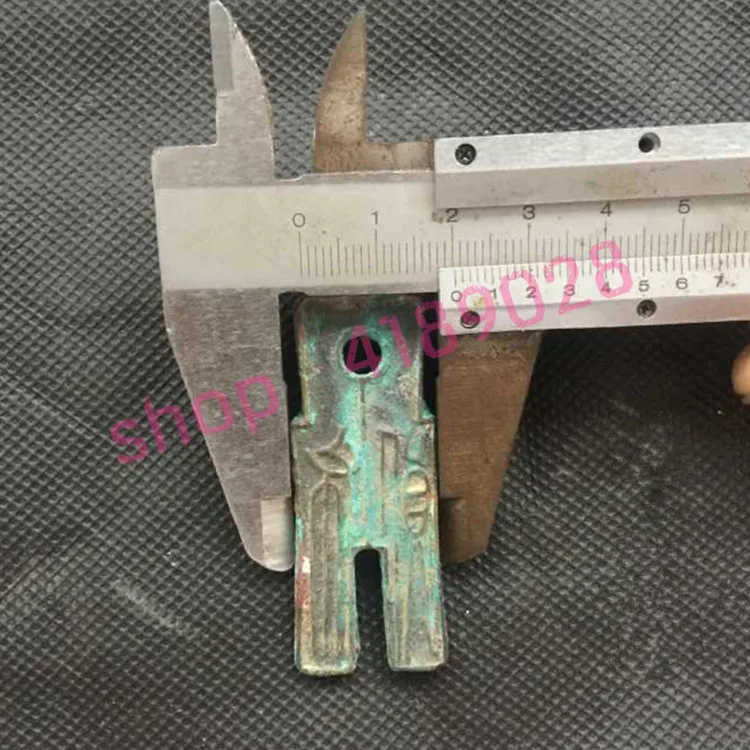 100% подлинный Китай древние времена Wang Mang нож валюты (большой размер). Старинные