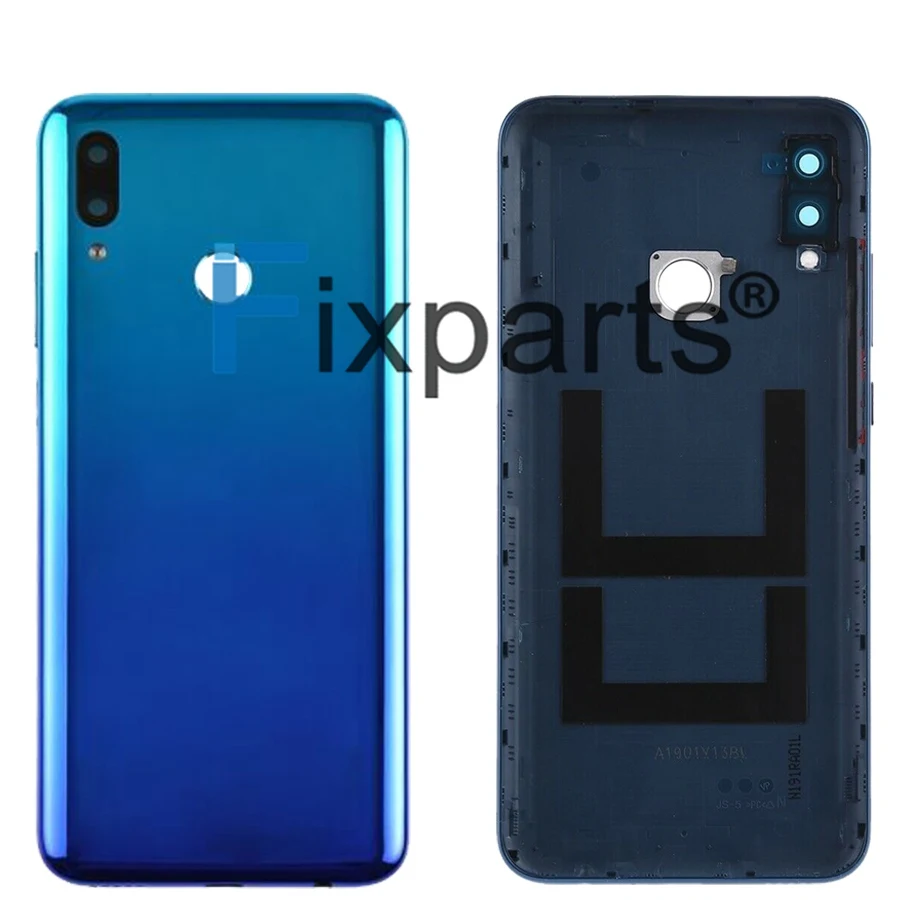 Оригинальный Для Huawei P Smart 2019 задней крышки батарейного отсека POT LX3 L23 LX1 L21 LX2 двери