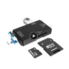 Устройство для чтения карт памяти на USB 2,0-адаптер для Micro SD TF два слота адаптер для флэш-памяти изготовлен из высококачественного материала прочный практичный