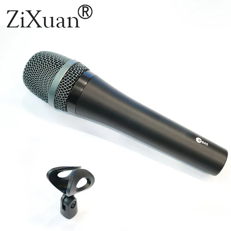 

2pcs Top Quality and Heavy Body e945 Professional Dynamic Super Cardioid Vocal Wired Microphone microfone microfono Mic