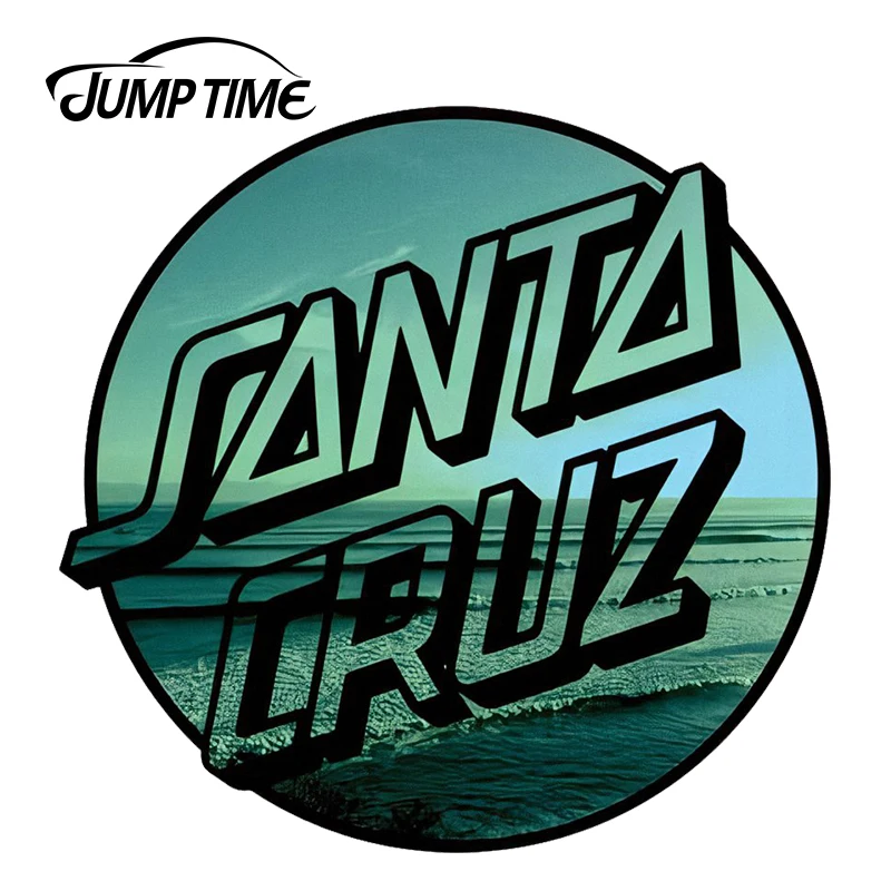 JumpTime 13 см x 13 см Santa Cruz Homebreak Dot скейтборд виниловые наклейки на автомобиль для серфинга Водонепроницаемая наклейка DIY автомобильные аксессуары