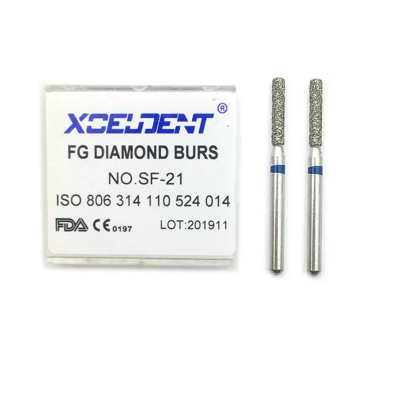 1 коробка Стоматологические алмазные боры сверла для стоматологии