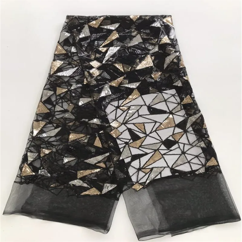 Новый дизайн африканская кружевная ткань высокого качества кружевной материал