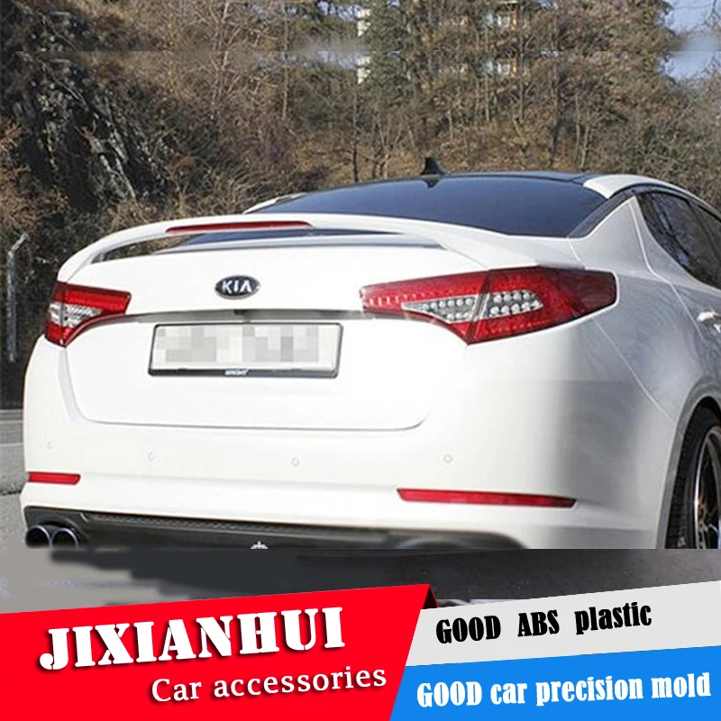 Спойлер Optima для Kia 2011 2013 спойлер DJLD из АБС пластика автомобиля заднее крыло