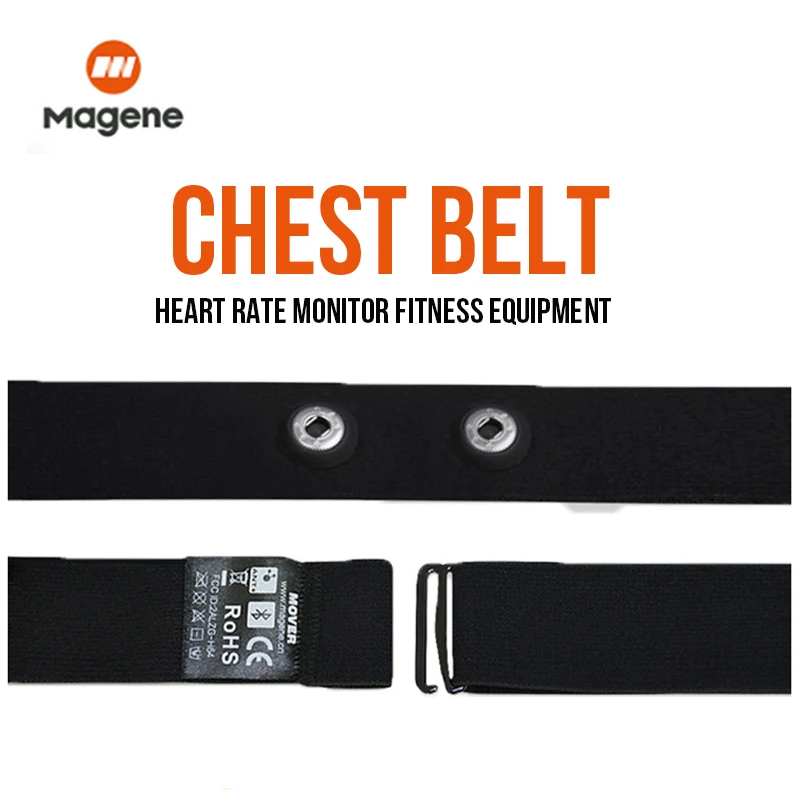 

Magene H64 Heart Rate Monitor Chest Strap Bluetooth 4.0 ANT Fitness Equipment Compatible Belt for Garmin Bryton Sports Band