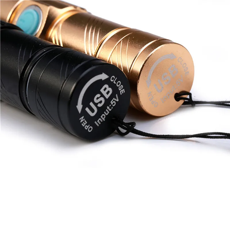 USB Перезаряжаемый велосипедный флэш-светильник светодиодный светильник