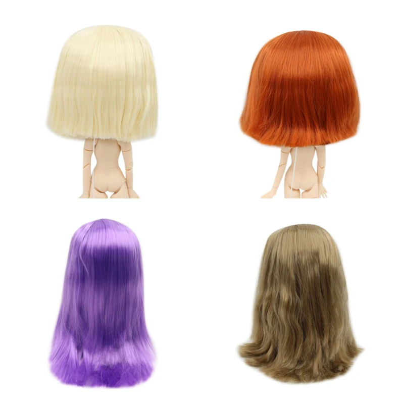 Blyth кукла ледяная парик волосы только rbl головы и купол игрушка аксессуар|Куклы| |