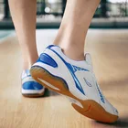 Мужские и женские профессиональные туфли для настольного тенниса, высококачественные туфли для пинг-понга, унисекс Нескользящие резиновые спортивные кроссовки всех размеров