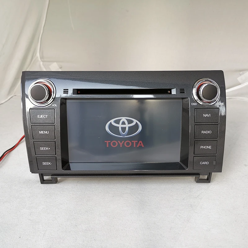 Автомагнитола Roadrover OEM DVD GPS стерео радио с RDS FM AM для Toyota Tundra Sequoia Bluetooth A2DP Audi видео MP3