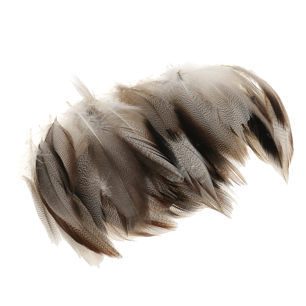 

100Pieces Mallard Duck Feathers Beautiful Feather 5-8cm For Wedding Party Decoration Hats Costume DIY Crafts