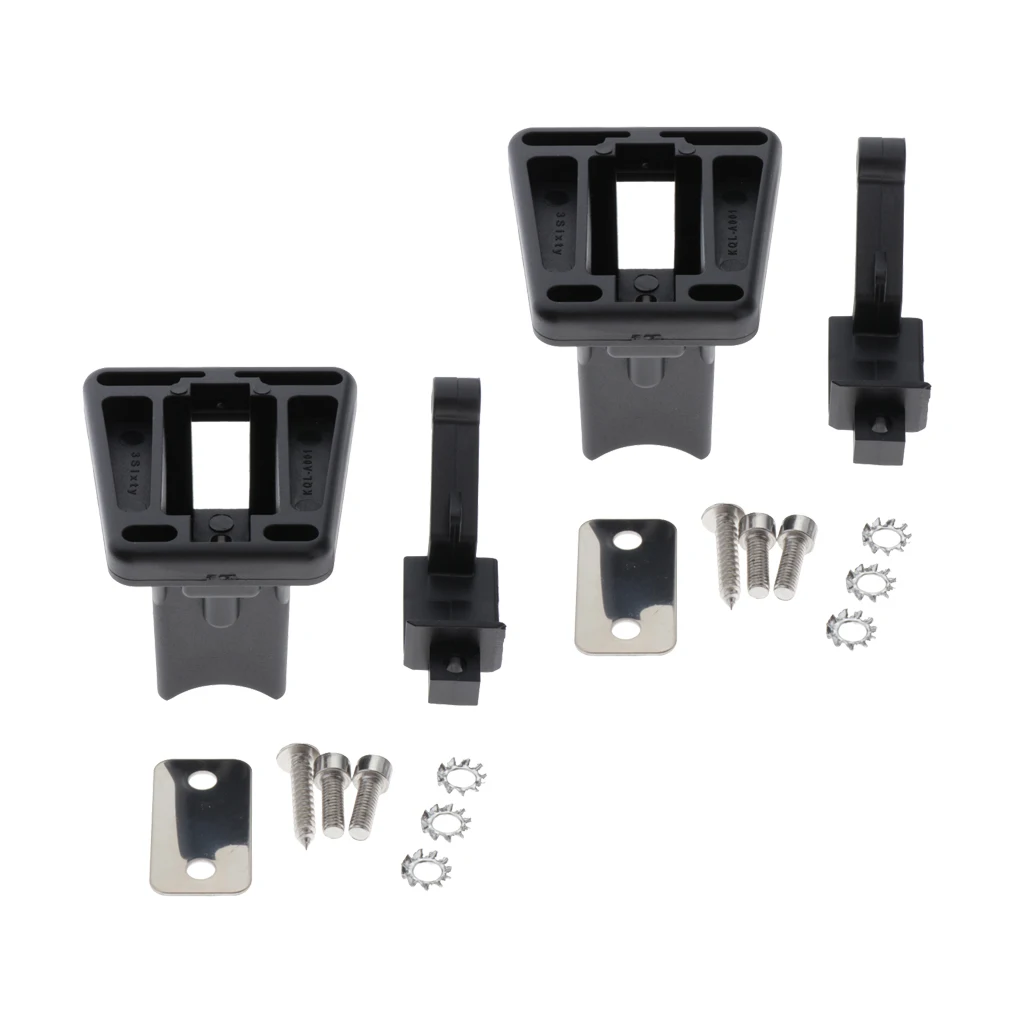 2x Folding Bike Front Carrier Block Bracket Adapter Cage Mount For | Спорт и развлечения