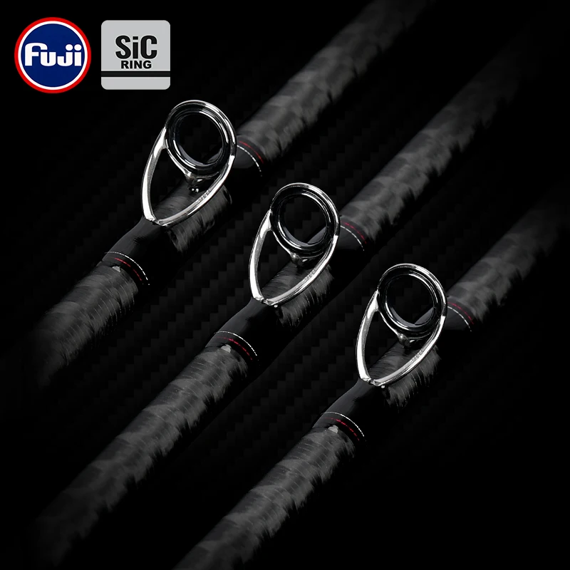 値段 をtsurinoyaインスピレーション2.21メートル2.36メートル鋳造スピニングフィッシングロッド2セクションmlパワー高速東レスパイラルxカーボン繊維ルアーロッド