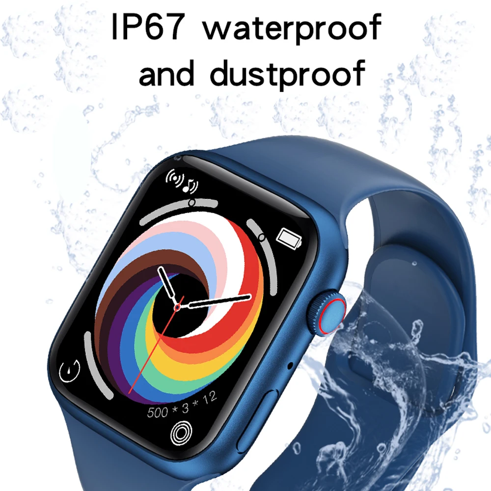 Спортивные Смарт-часы IWO13 T500 для мужчин и женщин водонепроницаемые умные часы