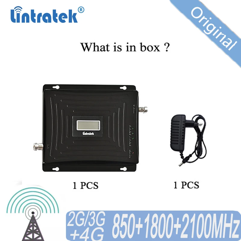

4G 3G 2G Cellular Signal Booster 850 1800 2100 CDMA Tri Band Amplifier Mobile Signal Repeater DCS WCDMA 2G 3G 4G LTE Antenna #40