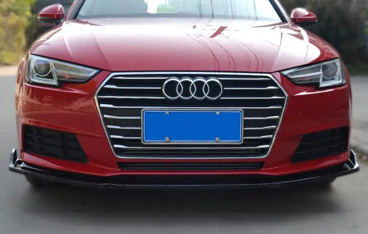 Для AUDI A4 Задний Спойлер ABS задний передний бампер диффузор защитные бамперы для