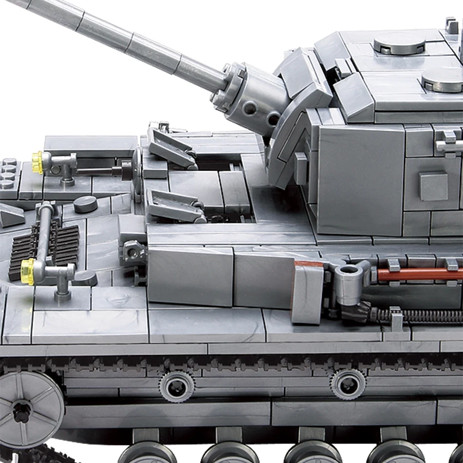 1193 шт военные серии Большой панзер Танк строительные блоки армия город