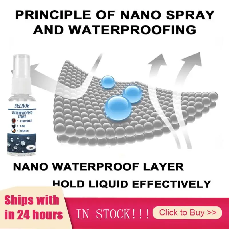 No Toxic Stain Repellent Universal Protection For Shoes Cloth Practical Invisible Waterproof Spray Keep Away From Dust Oil TSLM1 | Дом и сад