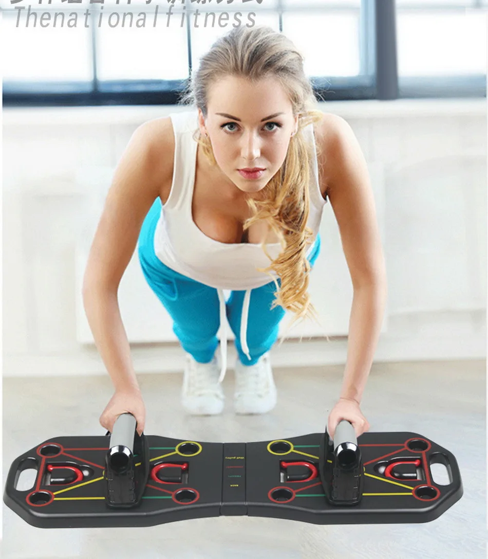 доска для отжиманий зала с пуш-ап женщин и мужчин портативный тренажор фитнеса