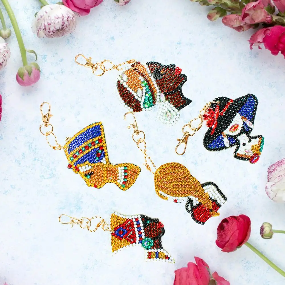 Сделай сам мультфильм алмазная живопись брелок подвеска 5D Полная работа особая