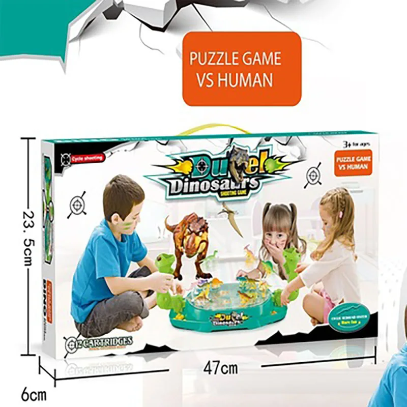 Новая детская катапульта игрушка динозавр Боевая доска игра родитель-ребенок