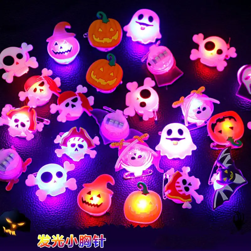

3D Halloween Led Rings Party Luminous Decoration Flashing Jelly Ring Light-Up Toy 50Pcs Light Up Glow In The Dark Lash Supplies
