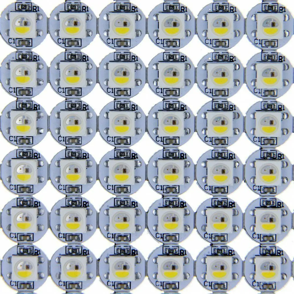 Светодиодный чип 4-контактный WS2812B WS2812 SK6812 IC светодиодный (chips On Board) Радиатор