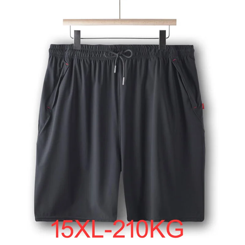 15xl Mens Clothing Summer Large Size Shorts Quick Dry Breathable Breeches Bermuda Male Plus Size 7xl Men Summer Shorts