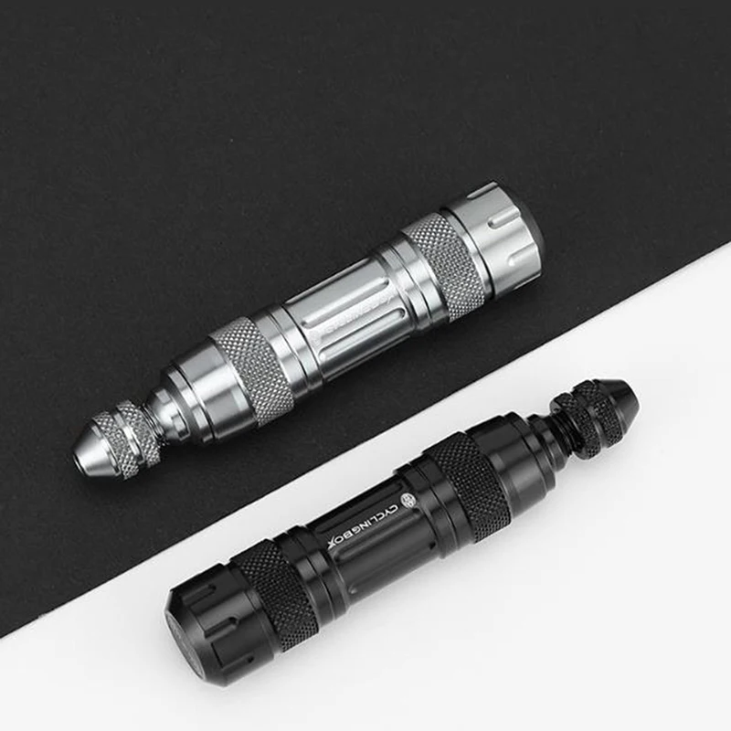 

Niversal Tire Repair Kit 5pcs Rubber Strip And Bicycle Tire Repair Drill For MTB Road Bike Tubeless Repair Tool Simple Set