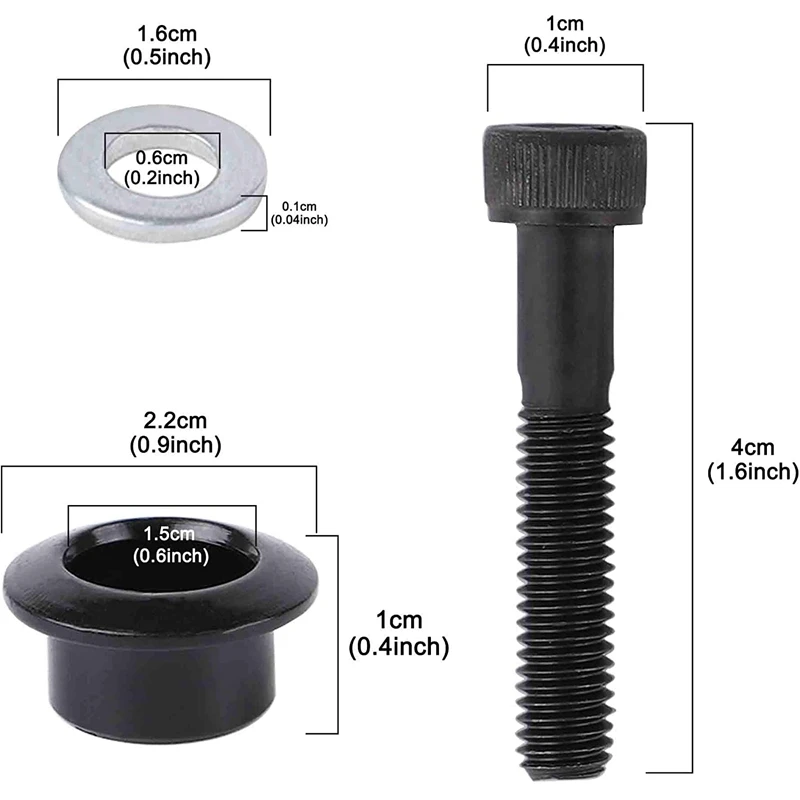 

Front Fork Fixing Screw Kit Scooter Screw Assembly Accessories Suitable for Xiaomi Mijia M365 Electric Scooter