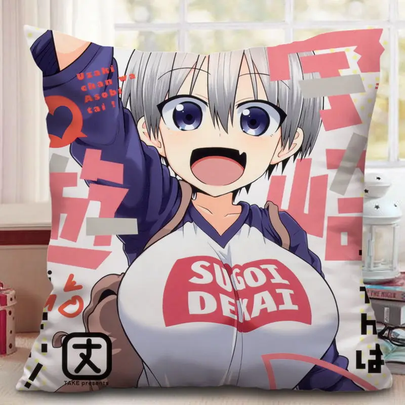Японское аниме узаки Чан хочет развеситься! Подушка для тела косплея дакимакура