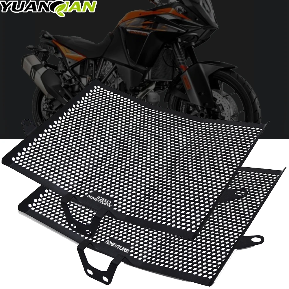 

Motorcycle Accessories For 1050 Adventure 1050Adventure 2015 2016 2017 CNC Aluminium Radiator Grille Guard Cover Protection