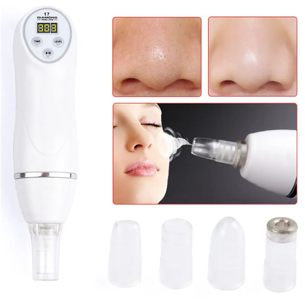 

Portable Beauty Instrument Diamond Exfoliating Dermabrasion Blackhead Facial Massage Cleaner Sunction Skin Cleansing