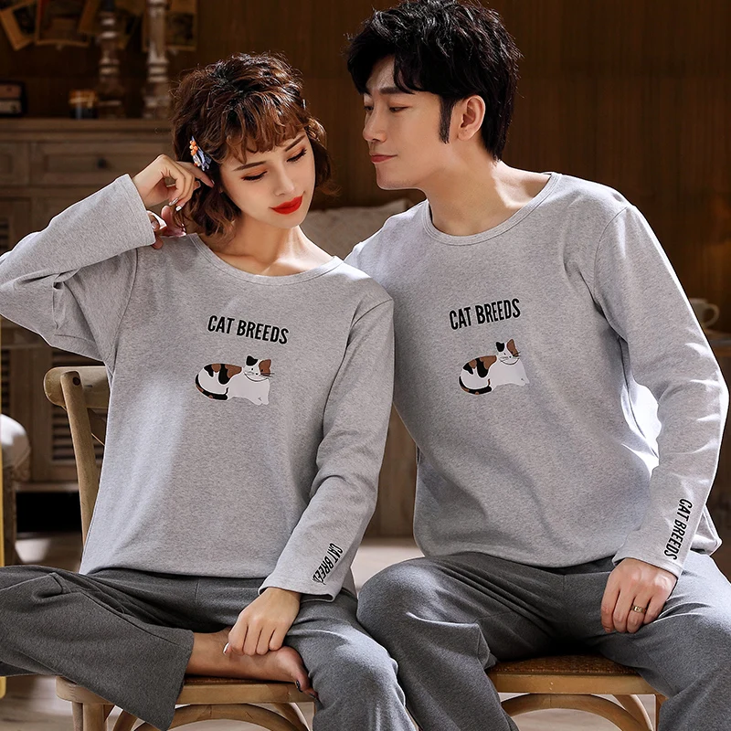 Повседневный пуловер из 6535 хлопка брюки с длинным рукавом пижама для мальчиков и