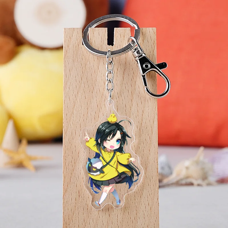 

3 Styles Closers Keychain Levia Key Chain Seulbi Lee Acrylic Keyring Decorative Collectibles Yuri Seo Games Action Figures Toys