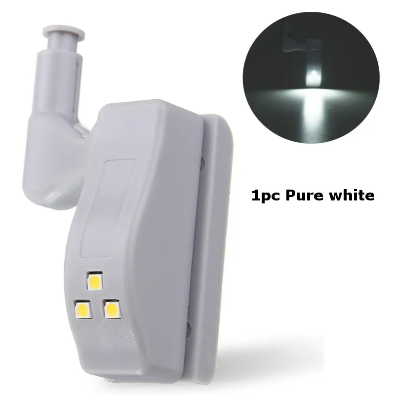 1 шт. Универсальный умный светодиодный ночной Светильник 0 25 Вт датчик шкаф