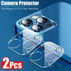 Защитное стекло для объектива камеры iPhone 11, 12, 13 Pro Max, закаленное, 2 шт.