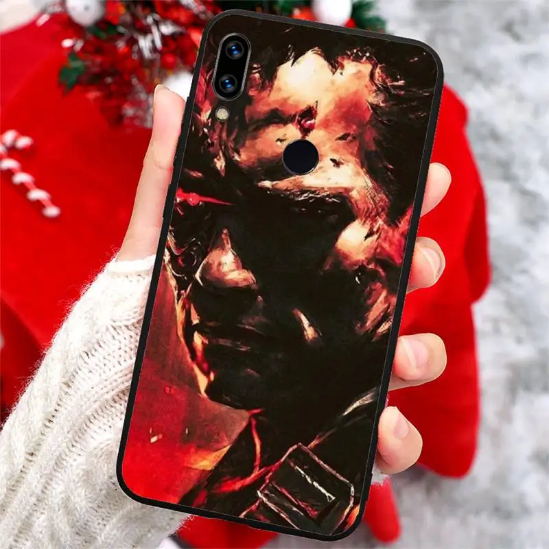 

Terminator Mobile accessories coque Phone Case For Xiaomi Redmi note 7 8 9 t k30 max3 9 s 10 pro lite